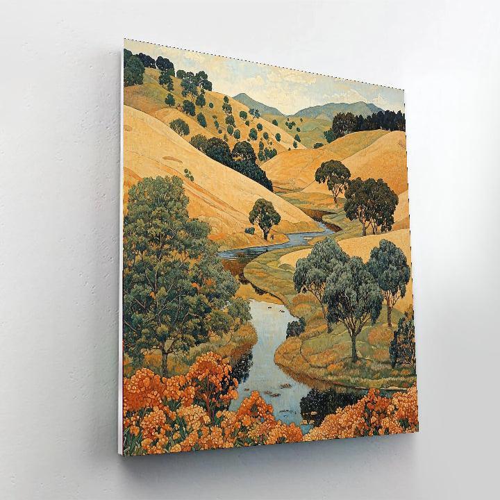 Nandalal Bose Inspired Whispers Of The Earth  Painting Number Kit