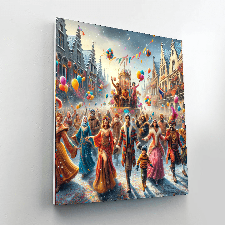 Ribe Carnival - Denmark Paint By Color