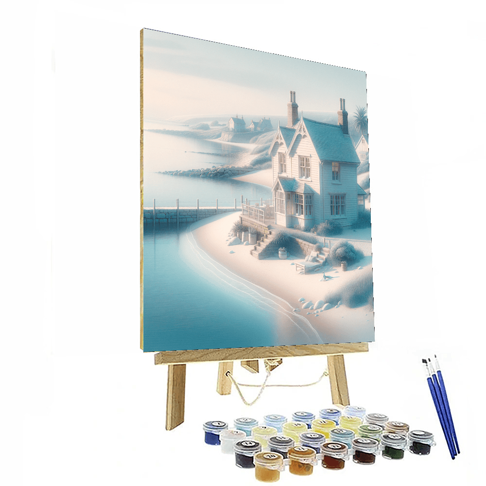 Cottage By The Sea Painting By Numbers Kit