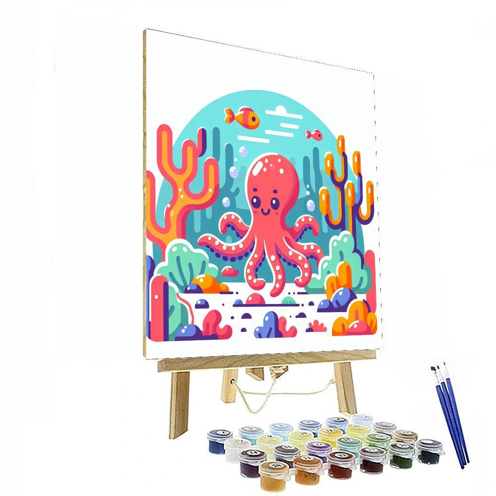 Underwater Explorer's Journey Numbered Painting Kits