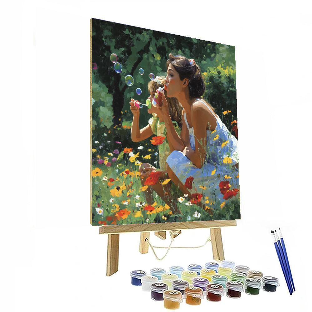 Happiness In A Bubble Paint By Numbers Kits