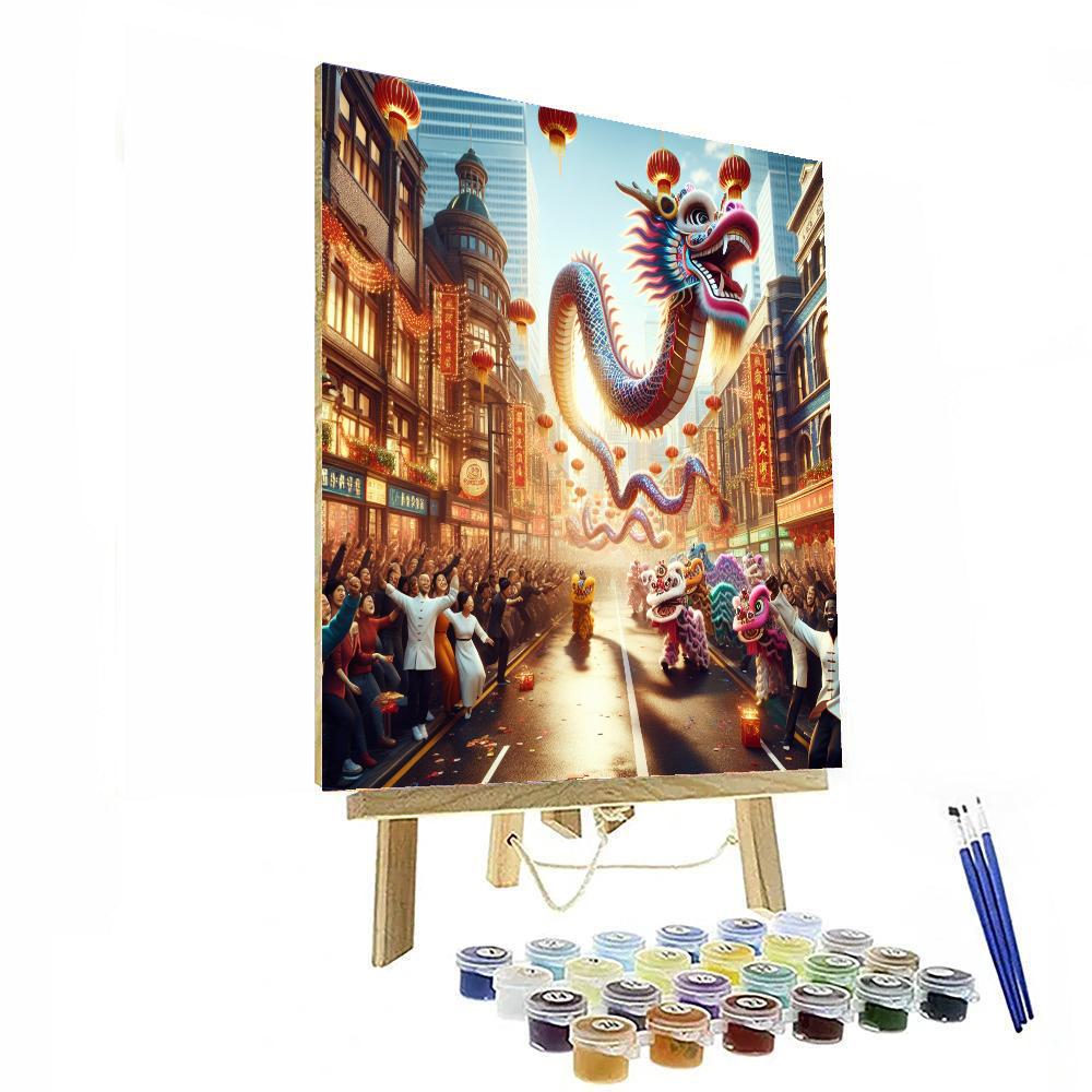 Chinese New Year - San Francisco Painting Number Kit
