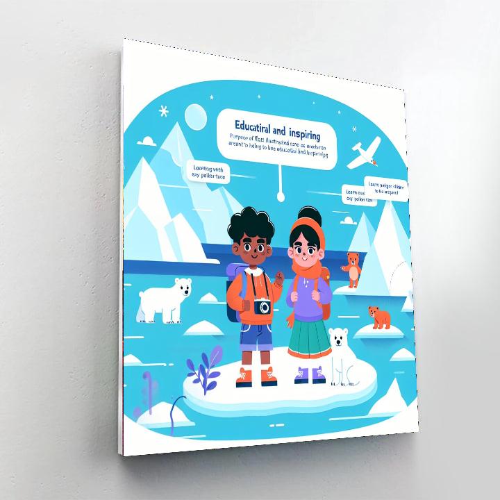 Arctic Exploration Mission Number Painting