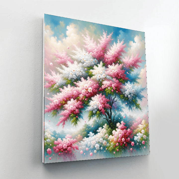 Glorious Spring Blossoms Paint By Color