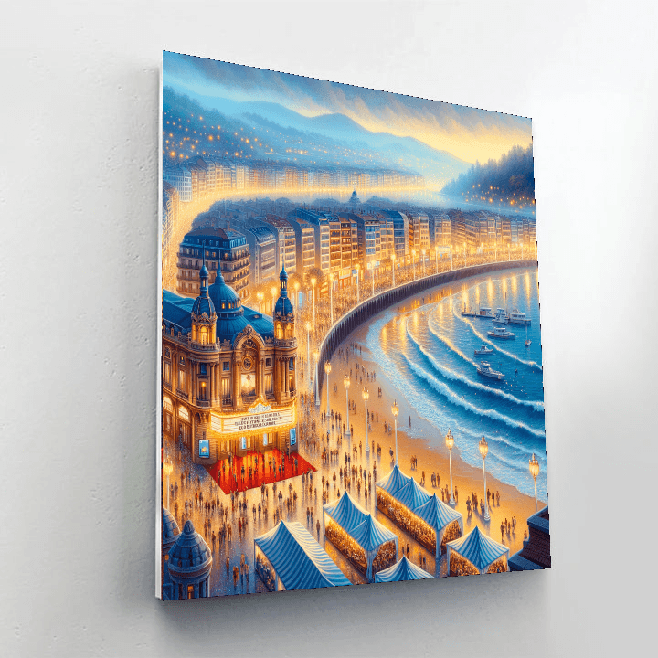 San Sebastian Film Festival - San Sebastian, Spain Painting By Numbers Kit