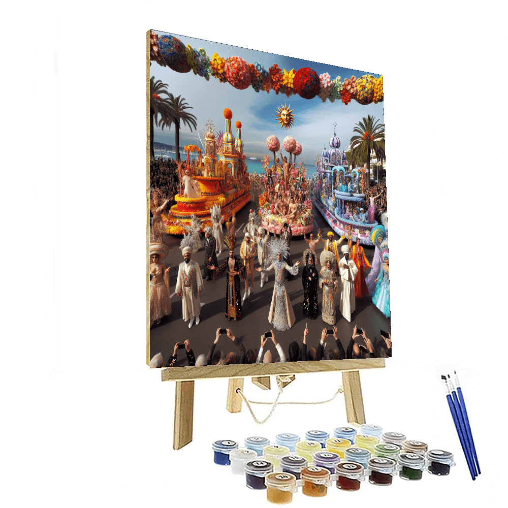 Nice Carnival - Nice, France Painting Number Kit