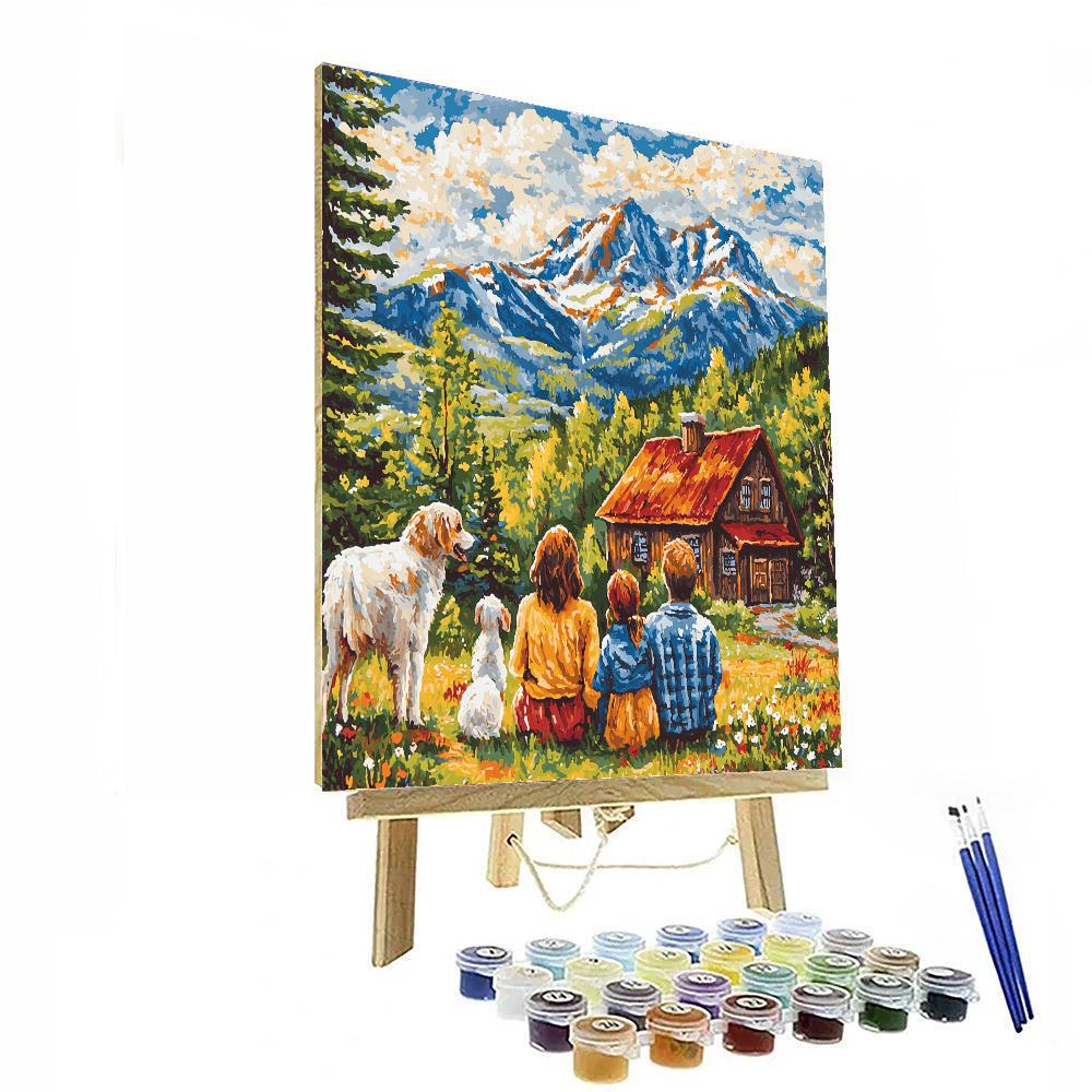 Family Bonding Paint By Numbers