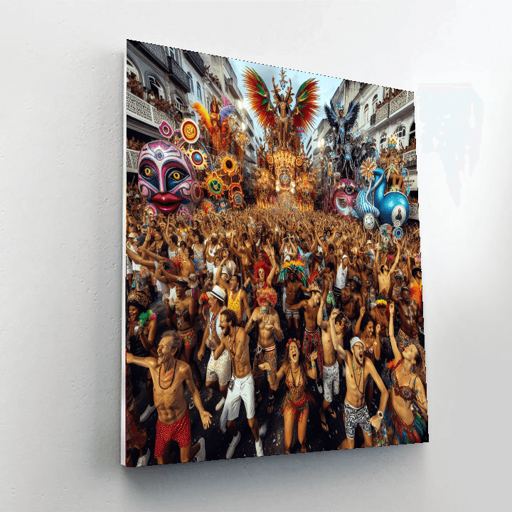 Karnival In Salvador - Brazil Paint By Number