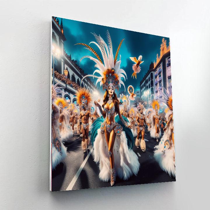 Carnival Of Santa Cruz De Tenerife - Santa Cruz Numbered Painting Kits