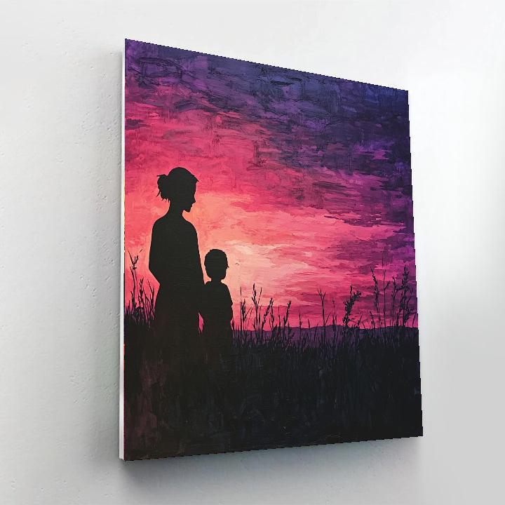 Tender Moments At Twilight Paint By Numbers Kits
