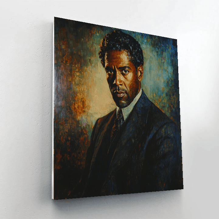 Denzel Washington: Echoing The Voice Of A Leading Man Paint By Numbers Kits