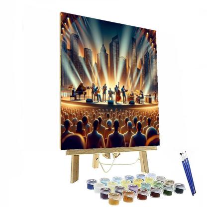 Dubai Jazz Festival - Uae Number Painting