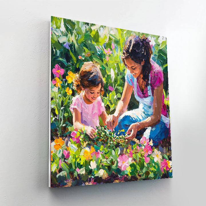 Potted Pleasures Paint By Numbers