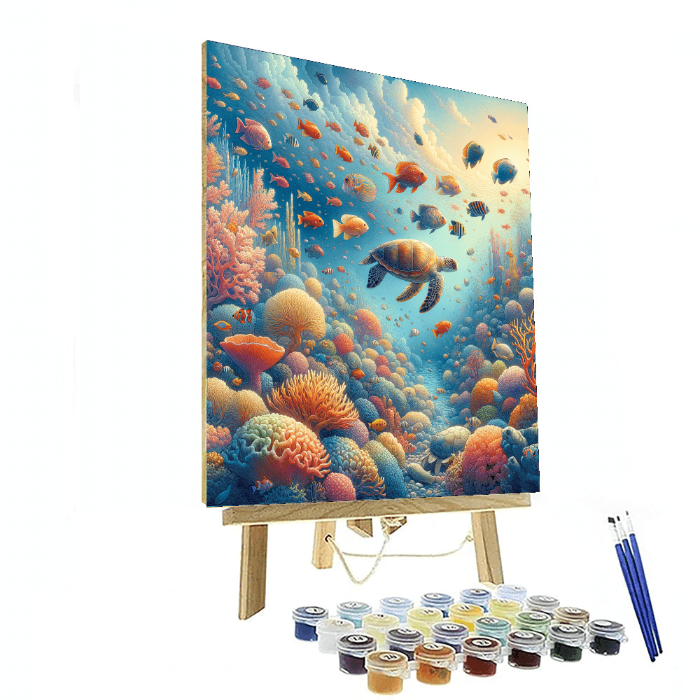 Oceanic Wonderland Painting By Numbers Kit