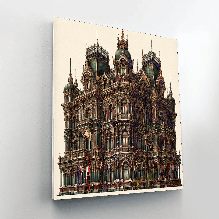 Elegant Victorian Splendor Numbered Painting Kits