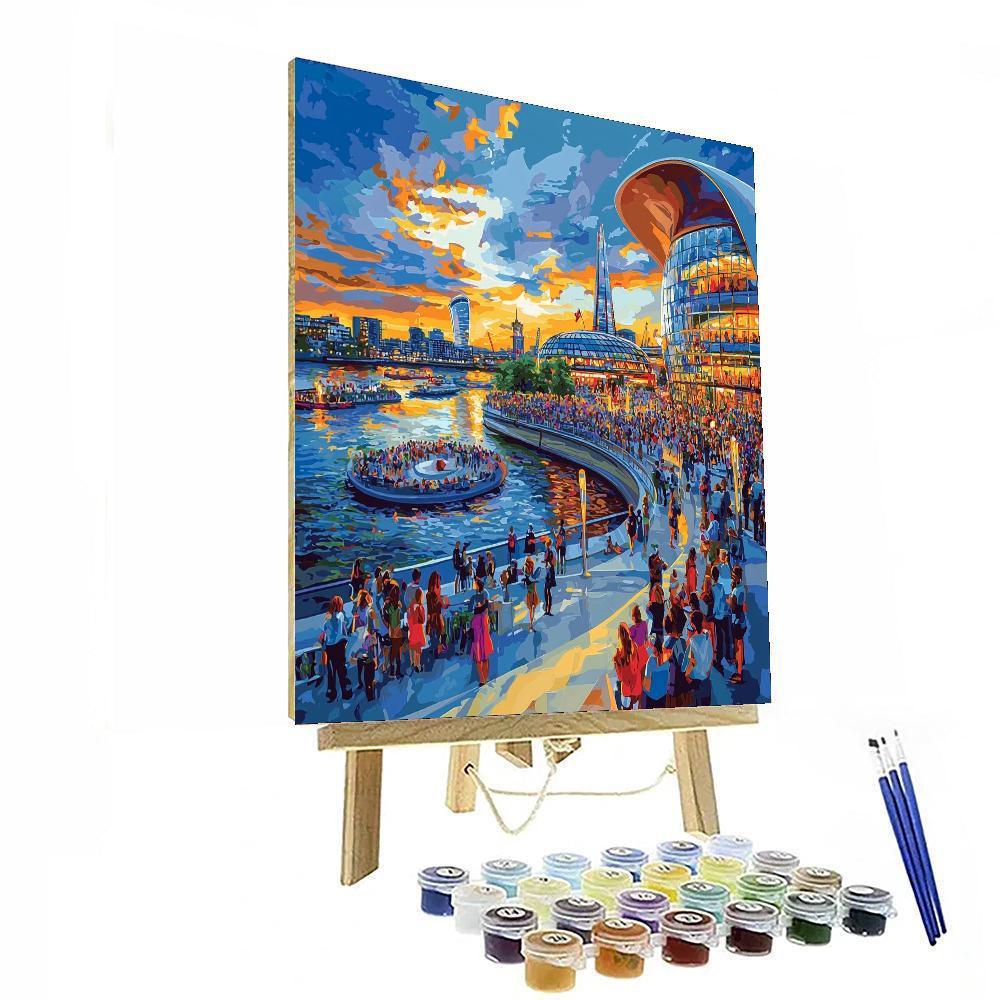 Southbank Centre - London Paint By Numbers