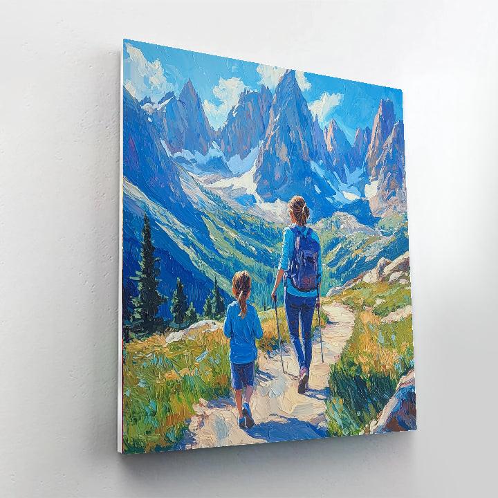 Mountains Of Joy Paint By Numbers