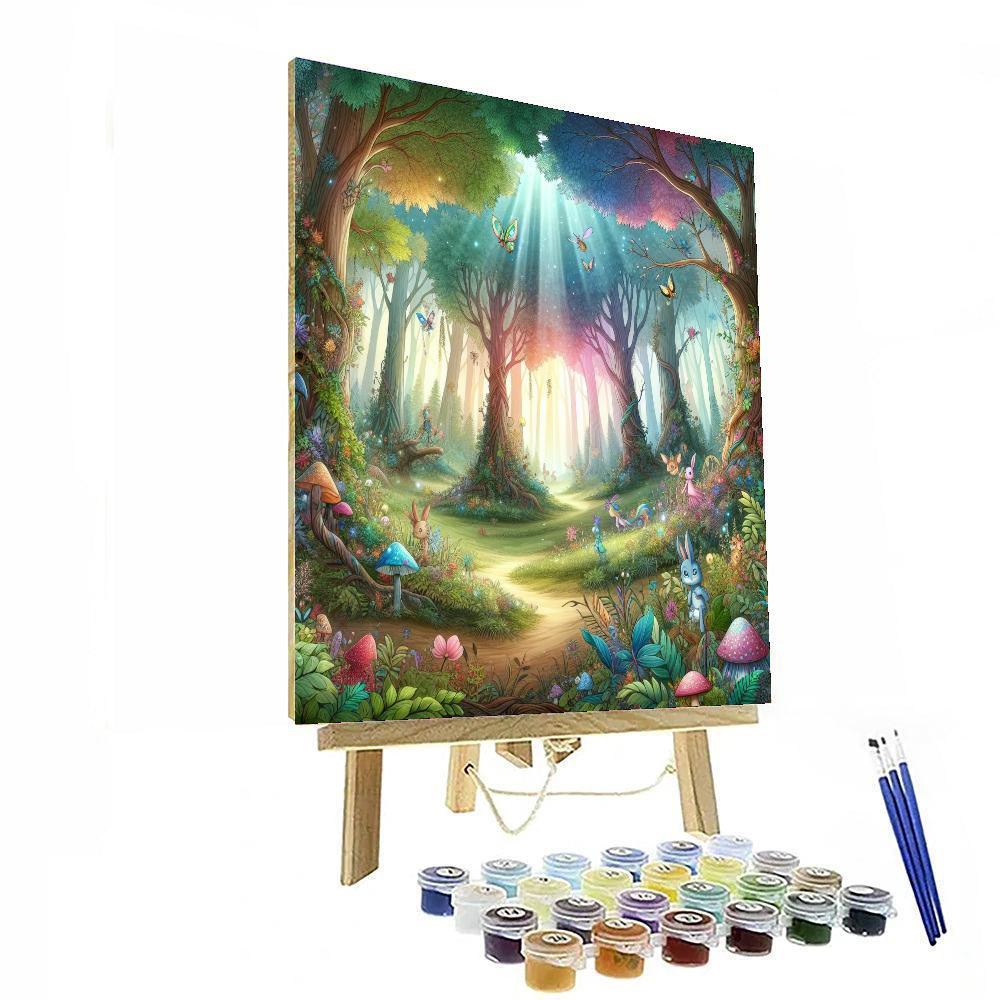 Magical Forest Discovery Paint By Numbers