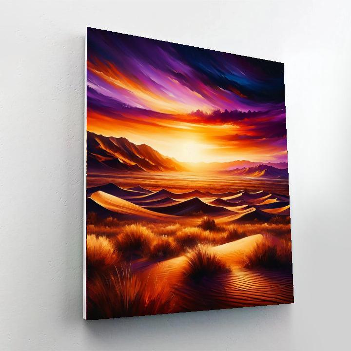 Adventurous Desert Sunset DIY Paint By Numbers