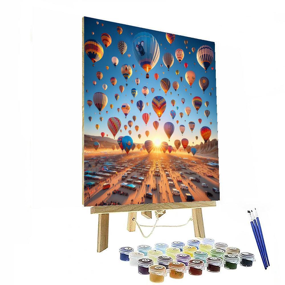 International Balloon Fiesta - Albuquerque, New Mexico, Usa Numbered Painting Kits