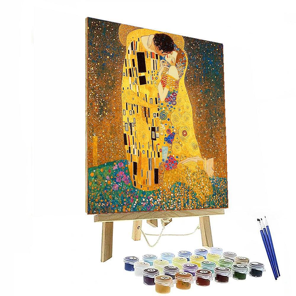 Gustav Klimt Inspired Ancient Harmony  Numbered Painting Kits