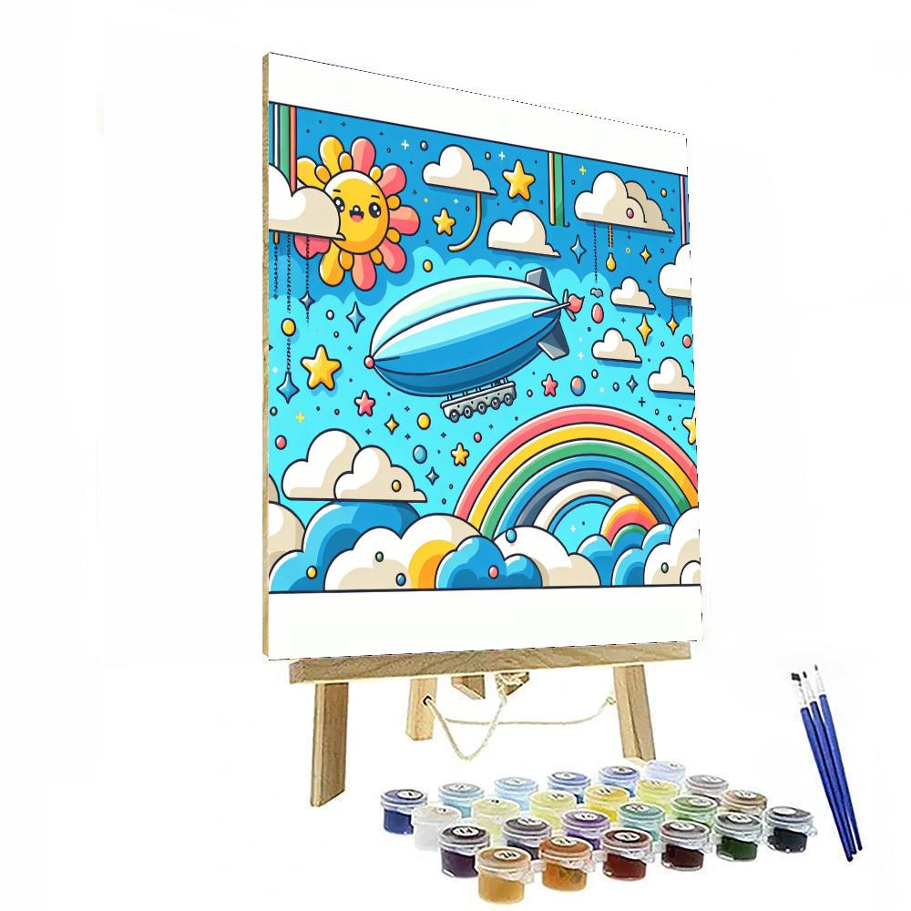 Adventure To Cloudland Painting Number Kit