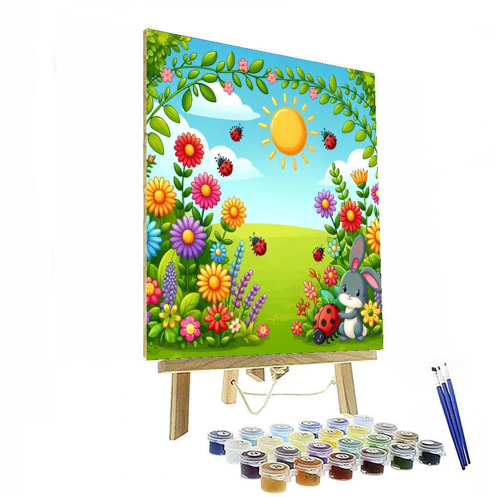 Little Gardeners Paint By Numbers Art
