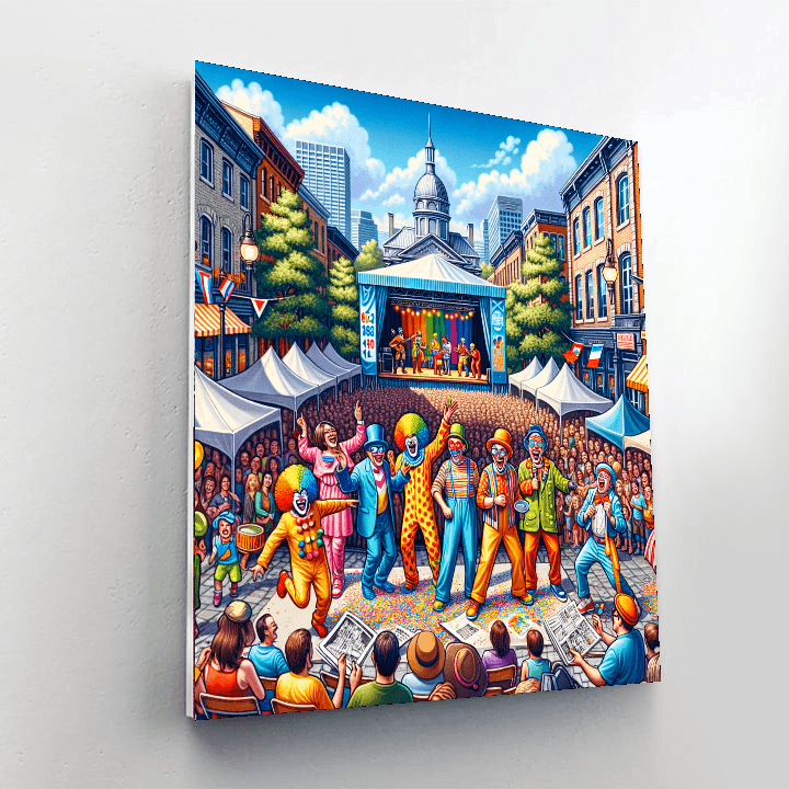 Just For Laughs Festival - Montreal, Canada Painting By Numbers Kit