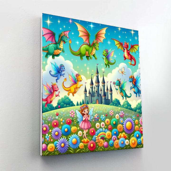 Magical Adventure Land Paint By Numbers Kits