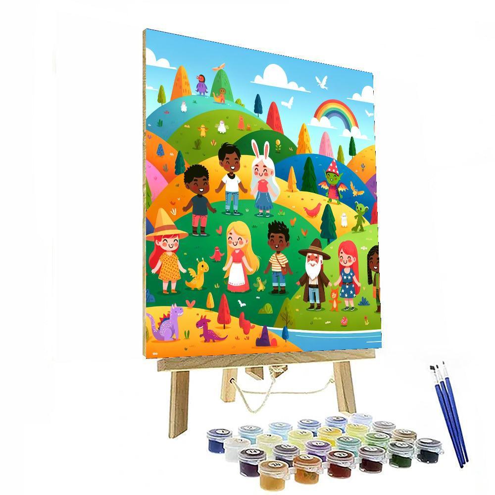 Fantasy Island Adventures Paint By Number
