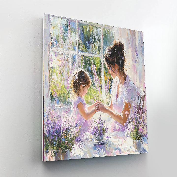 Pastel Hues Of Love Numbered Painting Kits