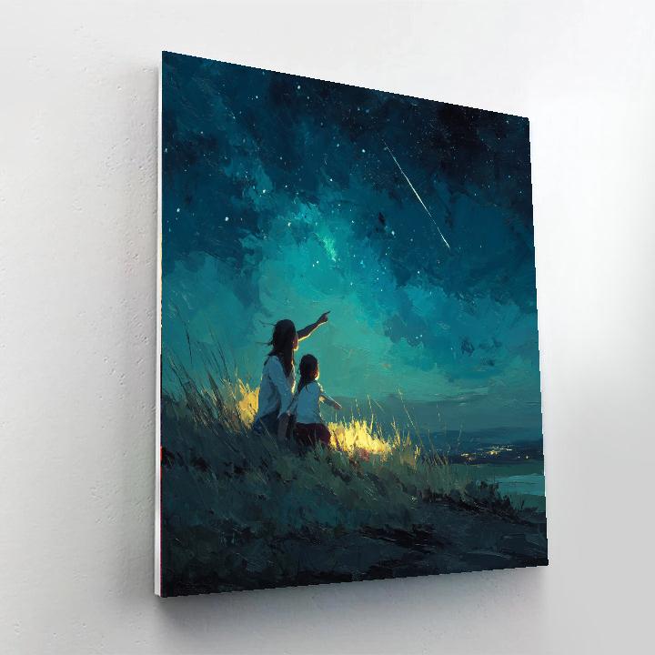 Wishes Under The Stars Paint By Color