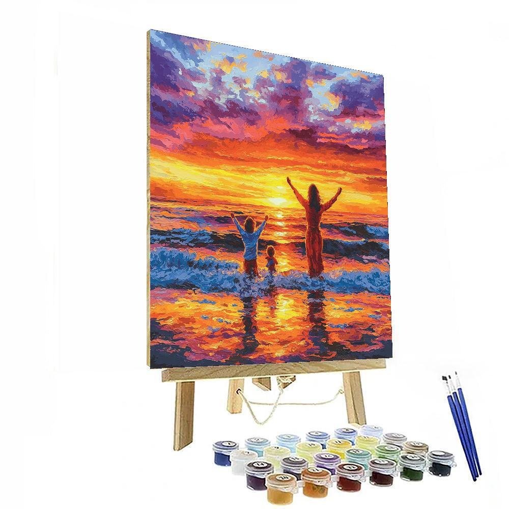 Sunset Bonding Paint By Number