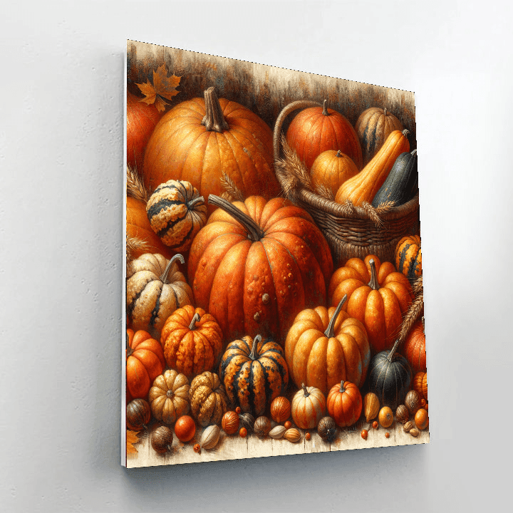 Charming Harvest Bounty Numbered Painting Kits
