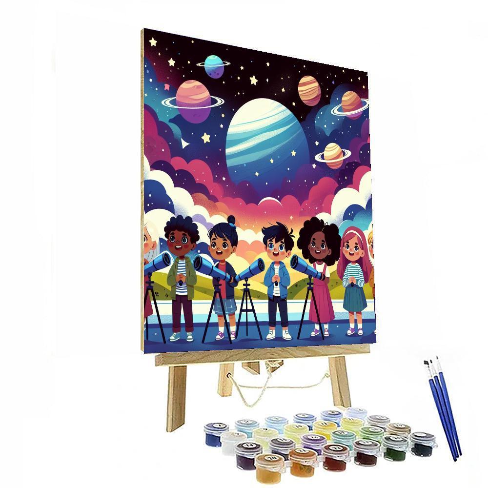 Cosmic Wonders Adventure Paint By Numbers Kits