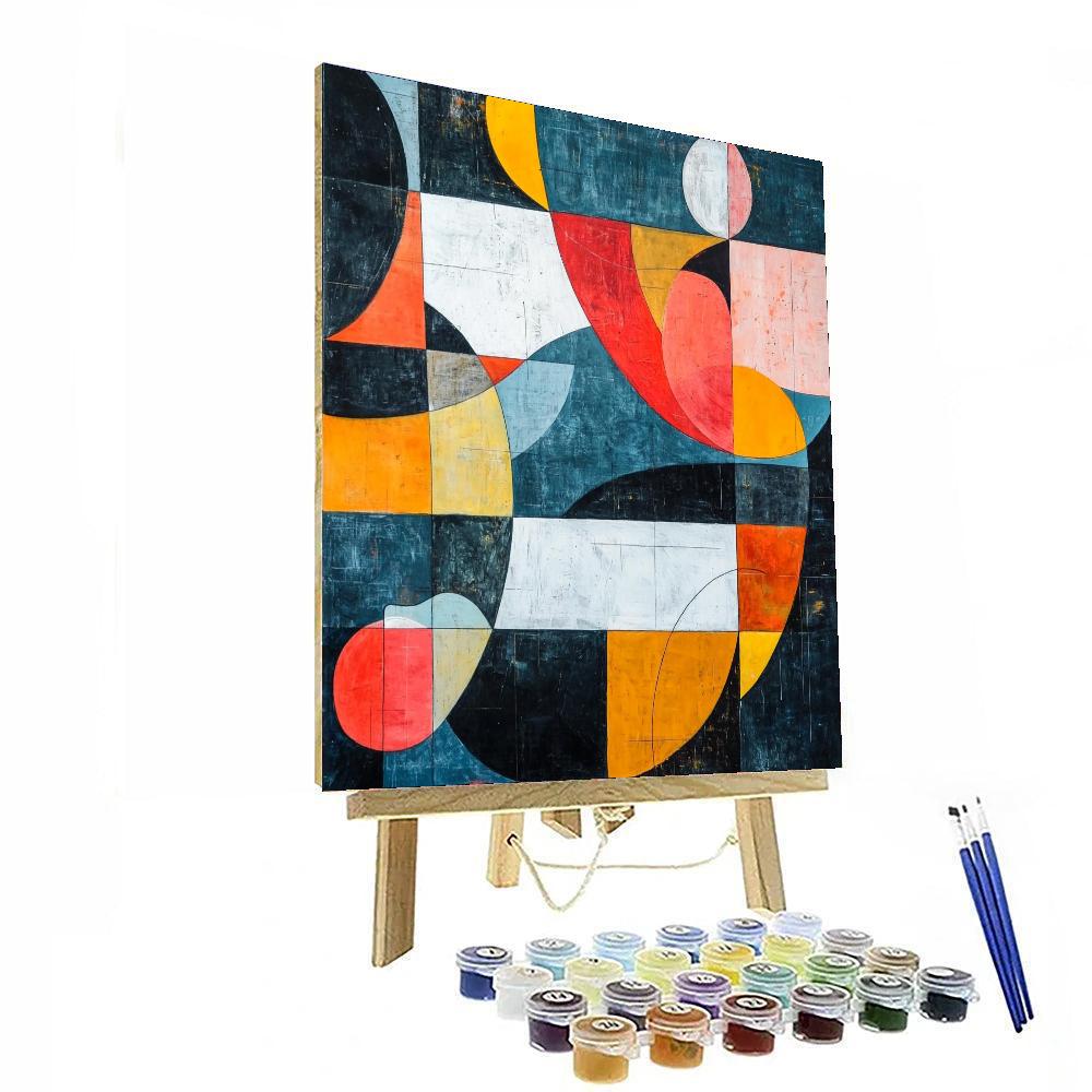 Joan Miró Inspired Mysterious Horizons  Paint By Color