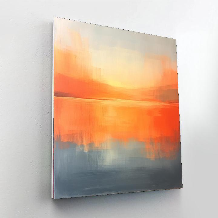 Mark Rothko Inspired Embers Of Reflection  Paint By Numbers