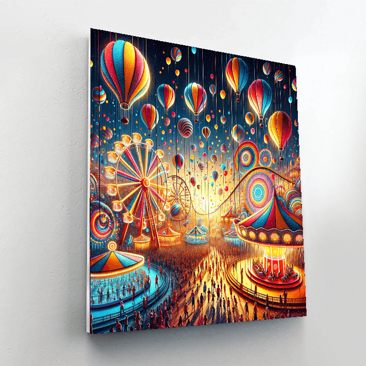 Mystical Carnival DIY Paint By Numbers