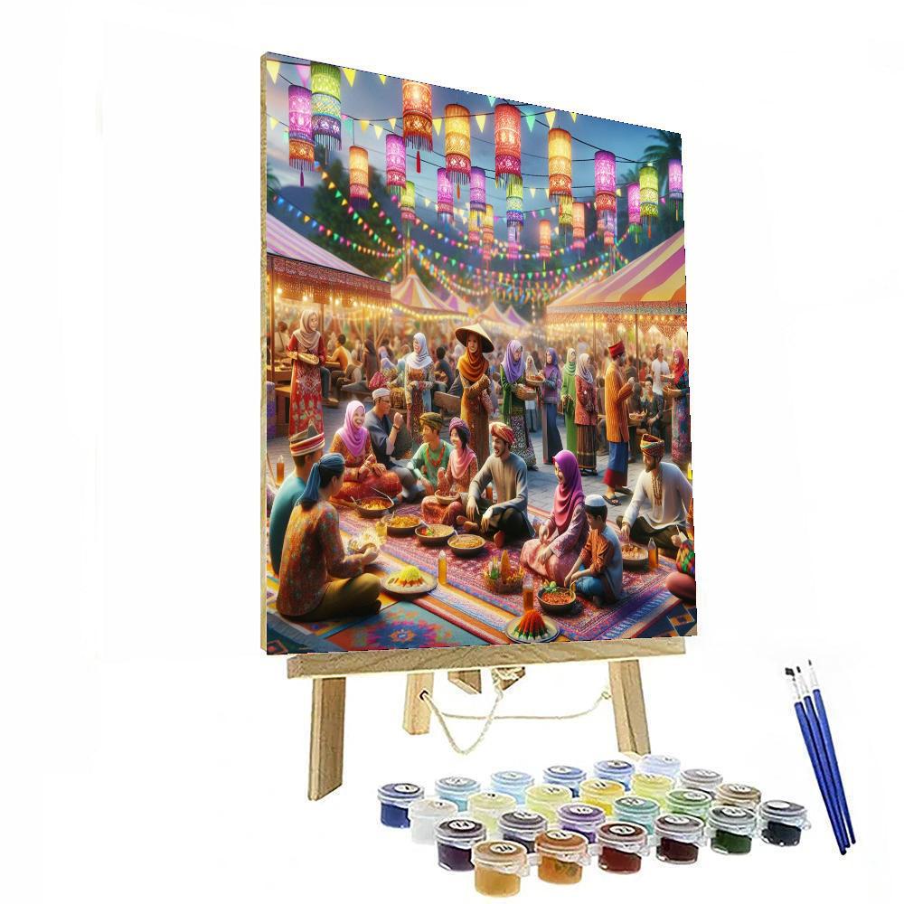 Karnival Balik Pulau Paint By Numbers