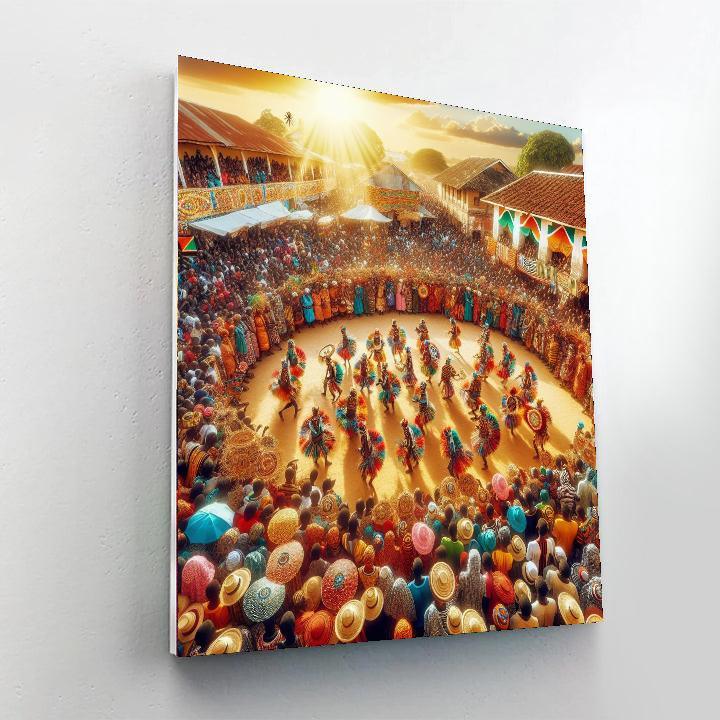 Tanzanian Cultural Festival - Tanzania Paint By Numbers