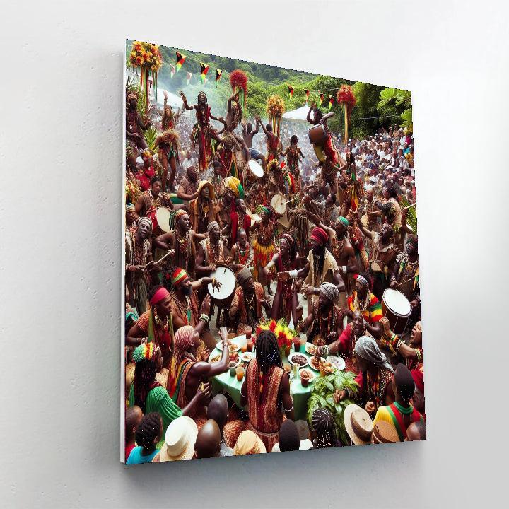 Kingdom Day - Jamaica Paint By Numbers