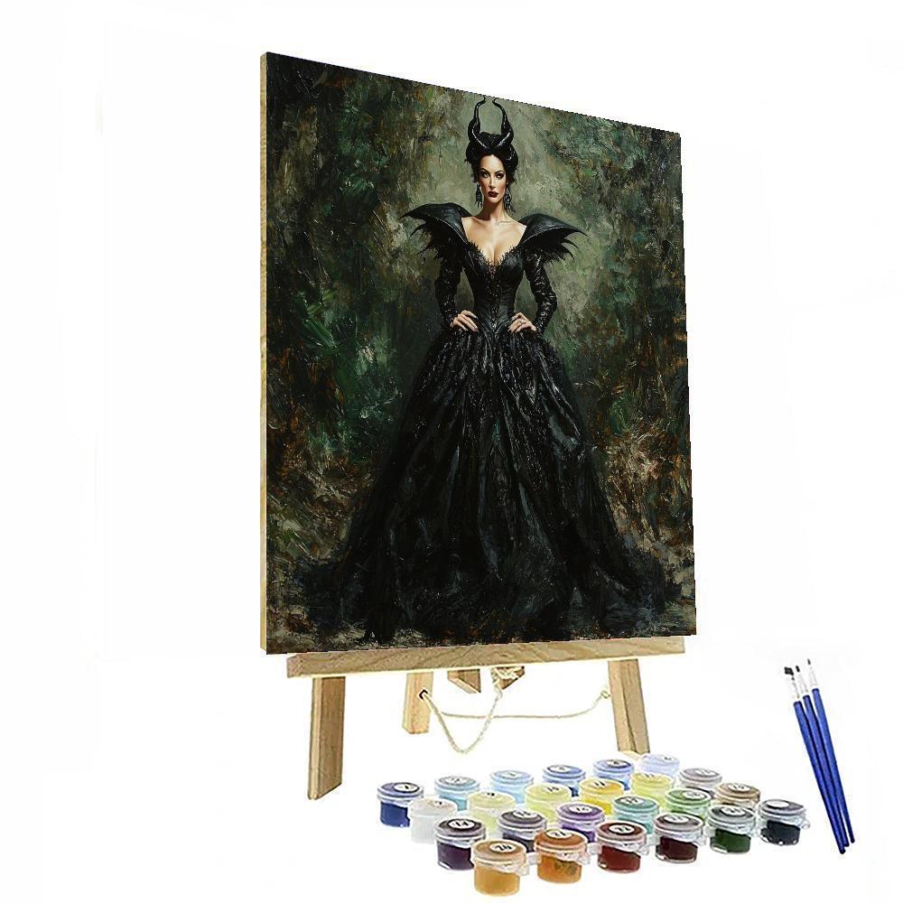 Angelina Jolie: The Fearless Icon Of Humanity Painting Number Kit