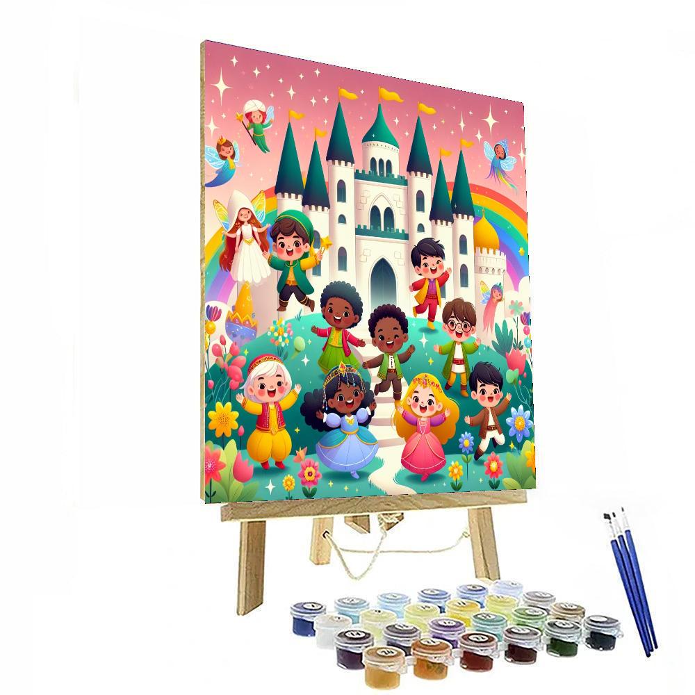 Joyful Fairytale Kingdom Paint By Number
