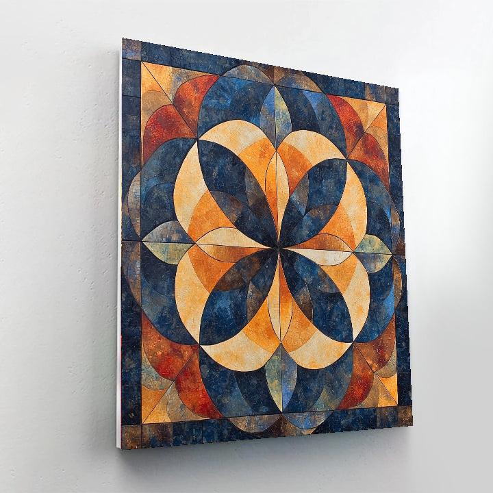 Paul Klee Inspired Balance In Patterns  Paint By Number