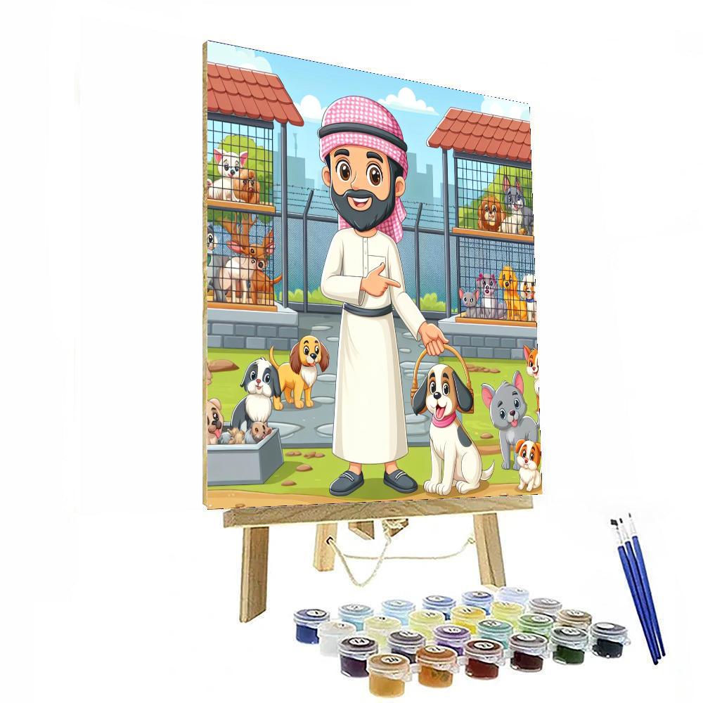 Animal Rescue Heroes Numbered Painting Kits