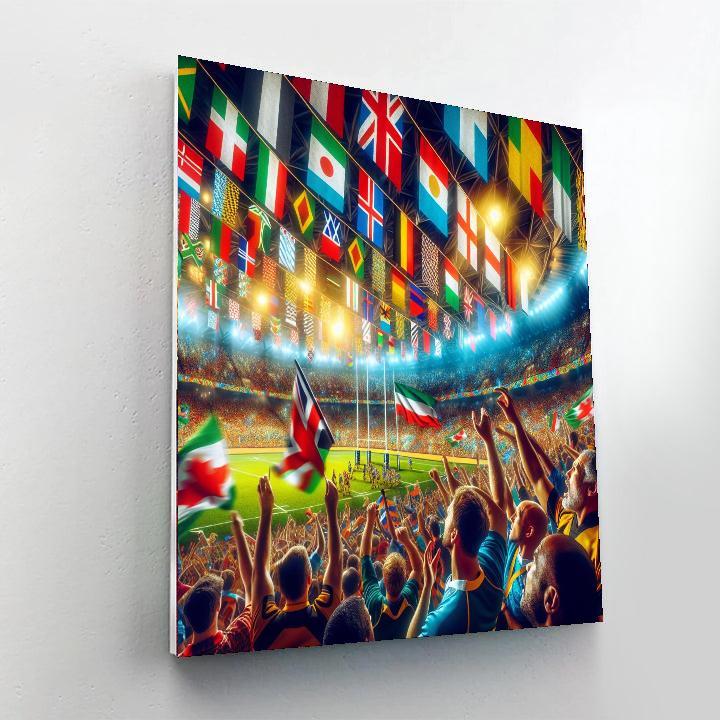 Rugby World Cup - Global Paint By Color