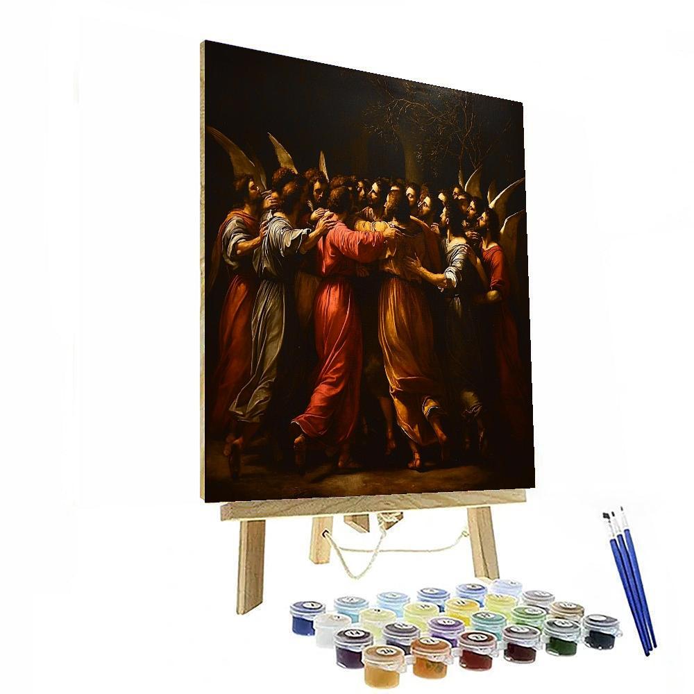 Caravaggio Inspired Radiance Of Emotion  Paint By Numbers Kits