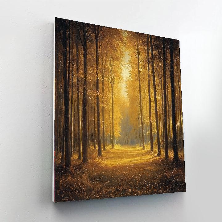 Jean-Baptiste-Camille Corot Inspired Enchanted Autumn  Paint By Numbers Kits