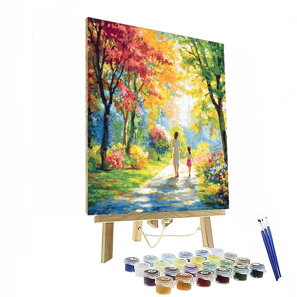 Walking In Love DIY Paint By Numbers