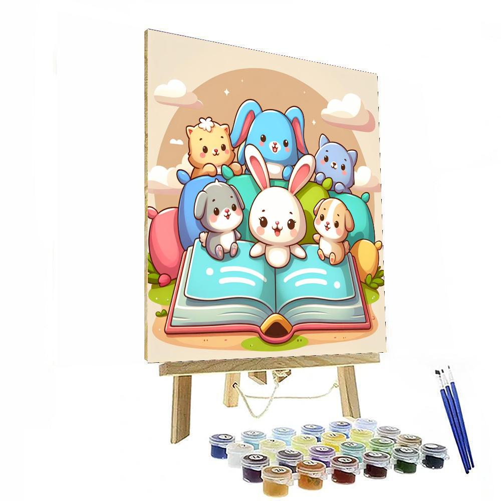 Cuddle Puddle Story Time Paint By Numbers